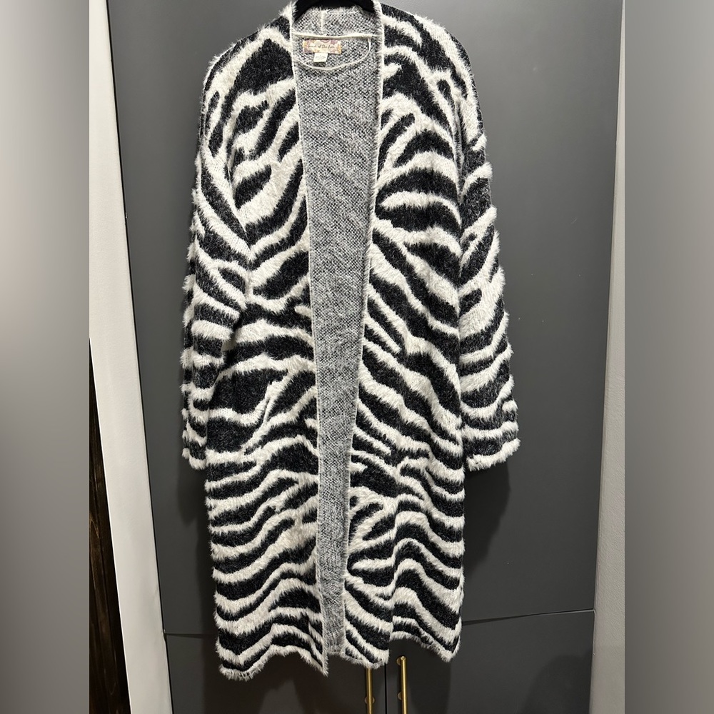 Zebra Print Coat